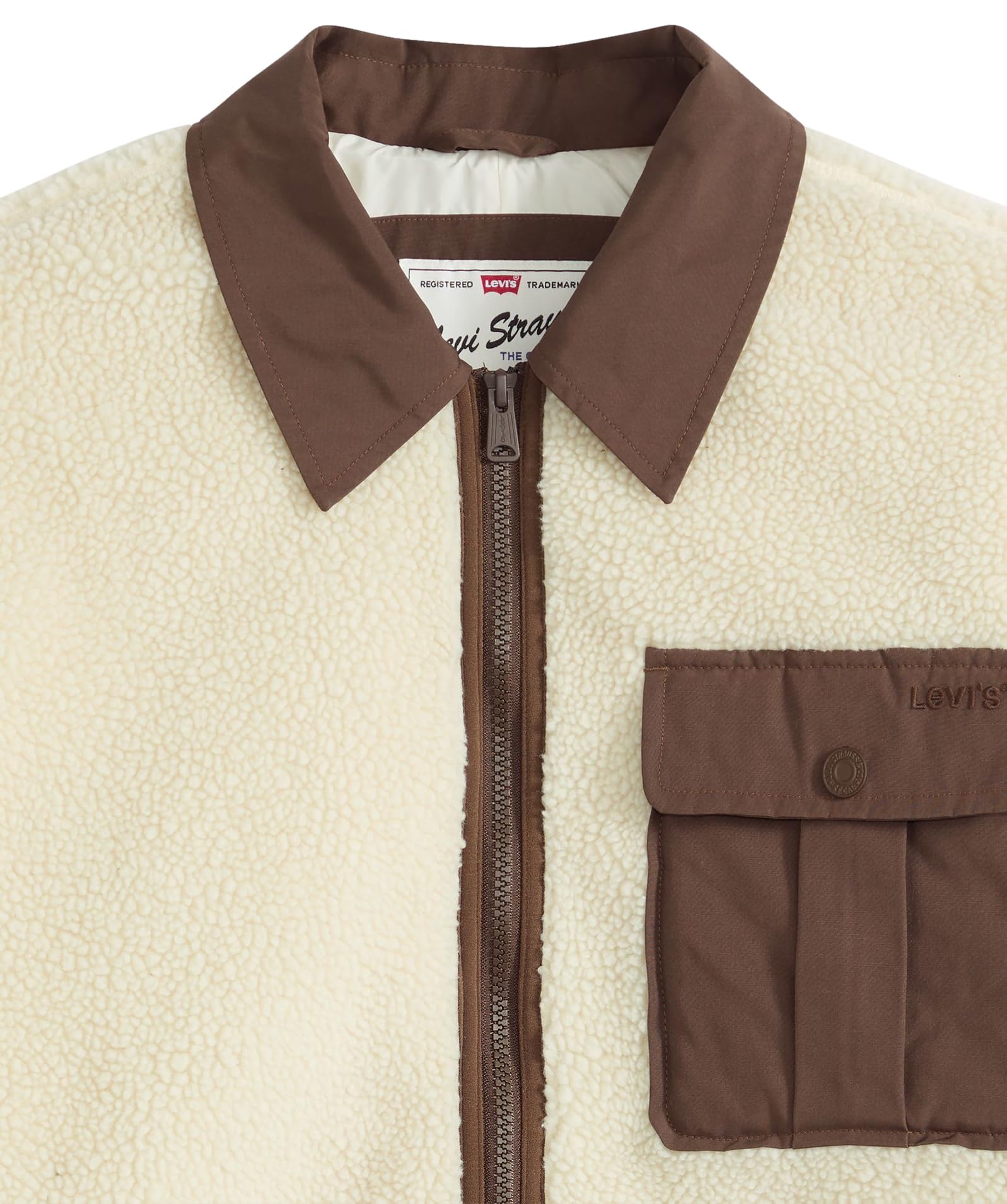 Levi's Joonie Sherpa Jacket Chaqueta Hombre (Pack de 1)