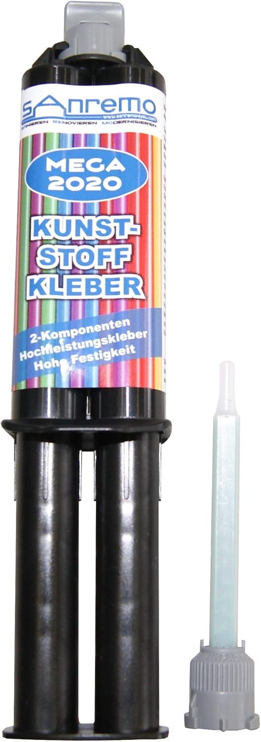 Sanremo DÜBEL COLLE 25ml + 2 Buses De Mélange Colle Époxy