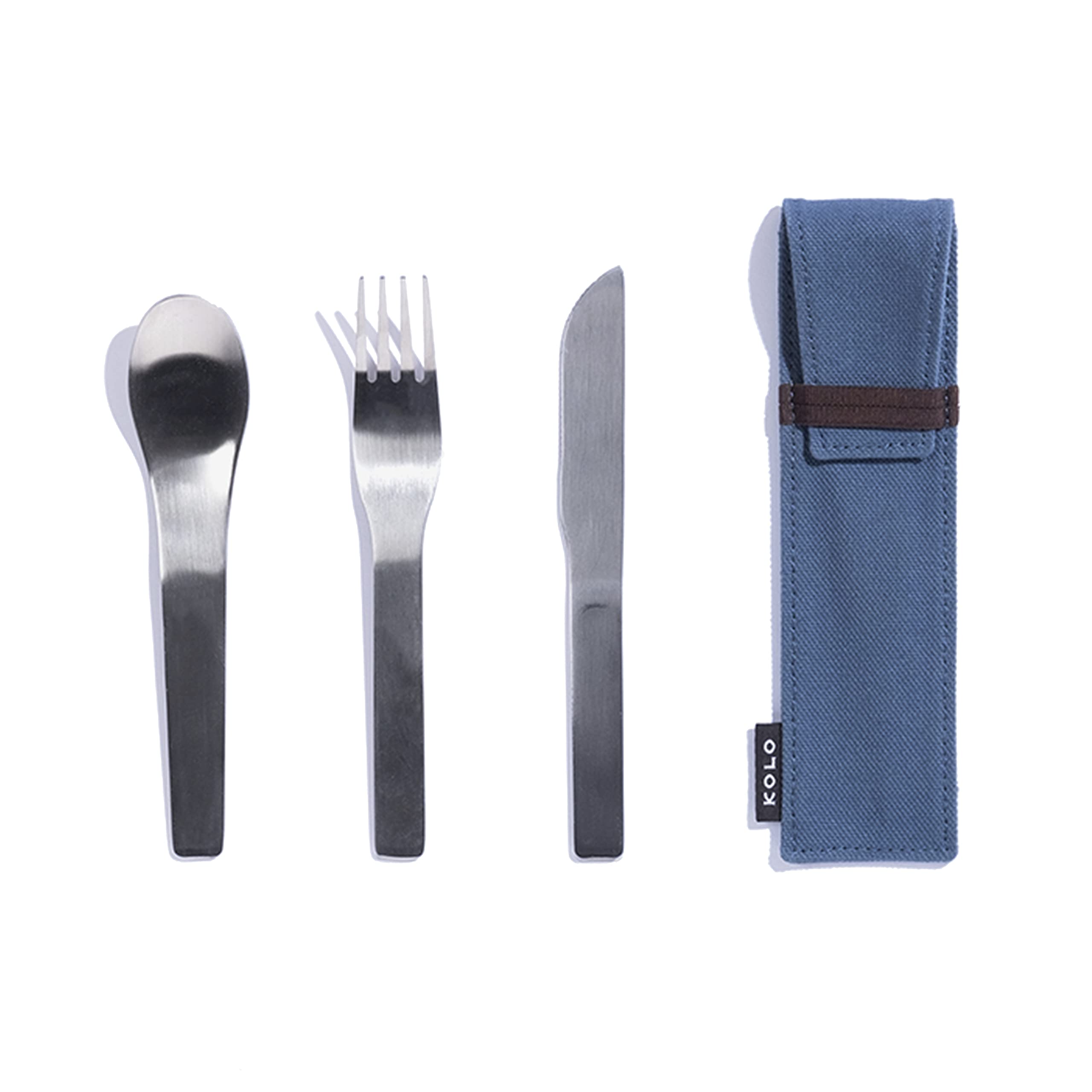 Photo 1 of Kolo Hyde Cutlery Set, Stainless Steel, Lake Case