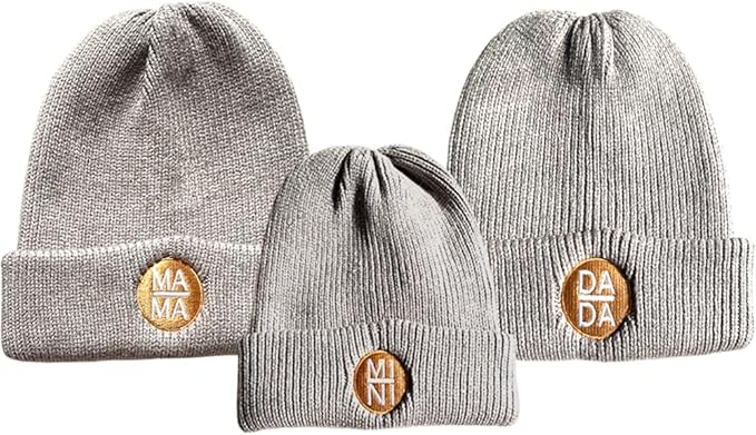 CZEVIP Cute Beanies Warm Soft Winter Hat Matching Beanies Unisex