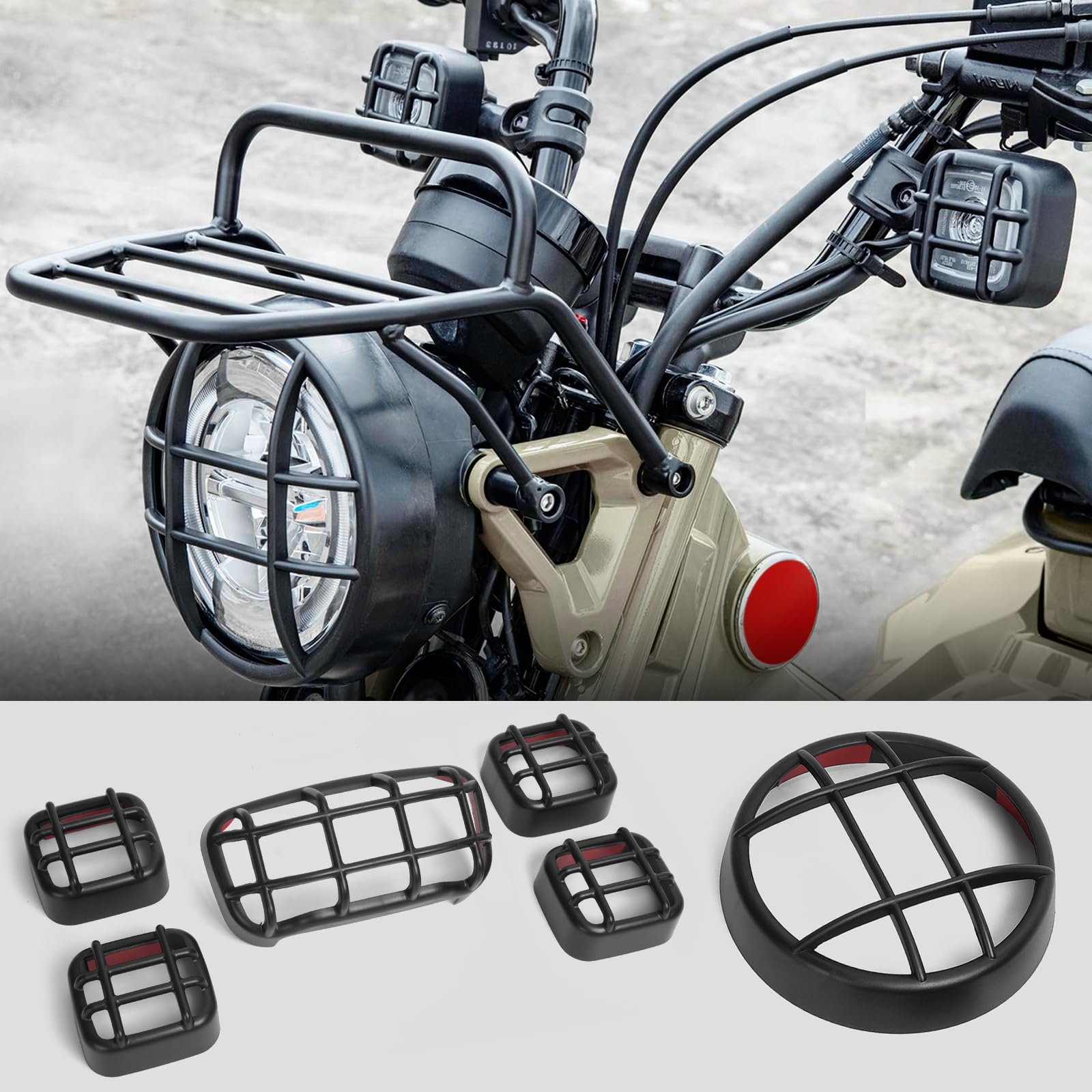 小物・アクセサリー R テールライトガードカバー テールライトプロテクター ホンダ CT125