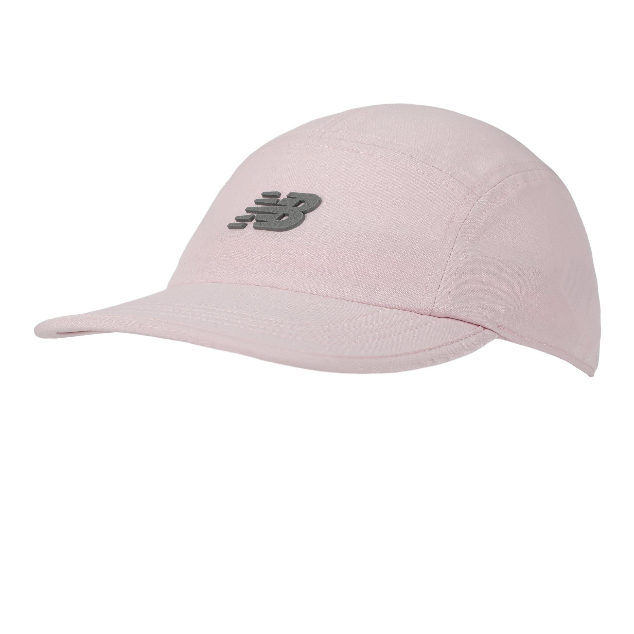 New Balance Women's Rose Sugar 5 Panel Performance Hat, Running Cap