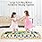 Piano Mat - 53 x 23 Musical Mat 8 Animals Sounds Dance Mat for Kids Touch Play Dancing Mat Toy Gifts for 1 2 3 4 5 6 Year Old Girls Boys