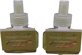 Yankee Candle Sage and Citrus ScentPlug Refill 2-Pack