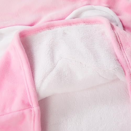Miniatura 8 de Manta con capucha unisex de animales, manta cómoda y cálida con bolsillo, para niños