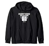 Everything is under CTRL funny Programmer Zip Hoodie