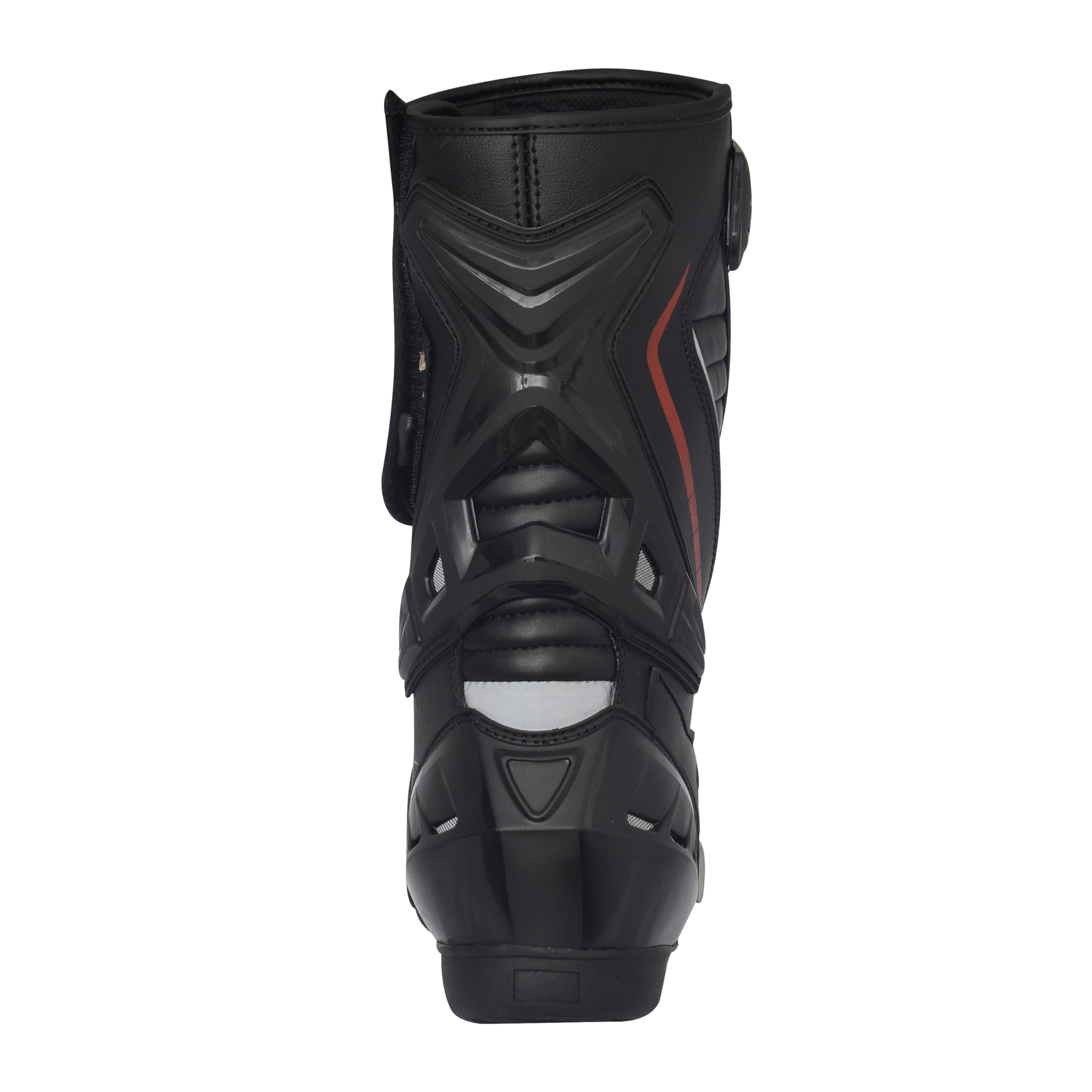 Bohmberg Stivali da Moto, Stivali Sportivi in Pelle, Pelle Resistente Idrorepellente con Protezioni Fisse/Design Molto Cool/urbano, motociclista