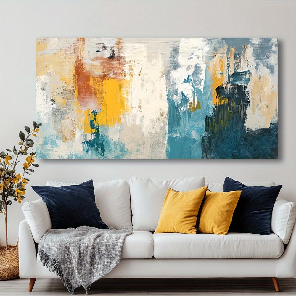 AEFOUU Abstract Wall Art Prints Abstract Art Painting Wall Decor Picture Artwork for Living Room Kitchen Bedroom Modern Home Decor(65x130cm/26x52in/Frameless)