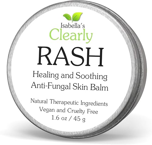 Bálsamo para la piel de Isabella's Clearly Rash  Alivio instantáneo para erupciones, picazón, piel seca irritada, vegana y sin crueldad ungüento
