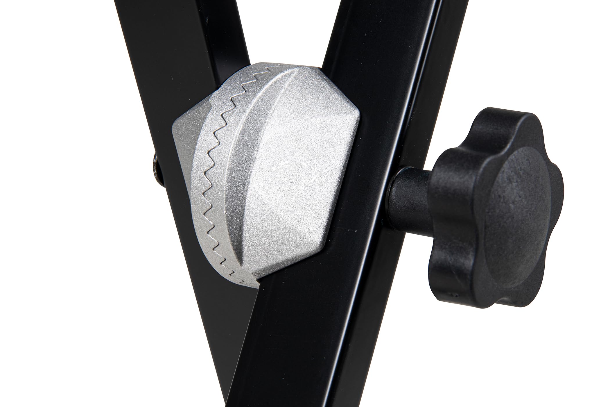 GEWA soporte de teclado KS-10B - Sistema Baby Gear - Un solo soporte - Tubo de acero - Plegable - Altura 55-80 cm - Altura y ancho ajustables - Capacidad de carga hasta 25 kg - Peso 2,8 kg - Negro