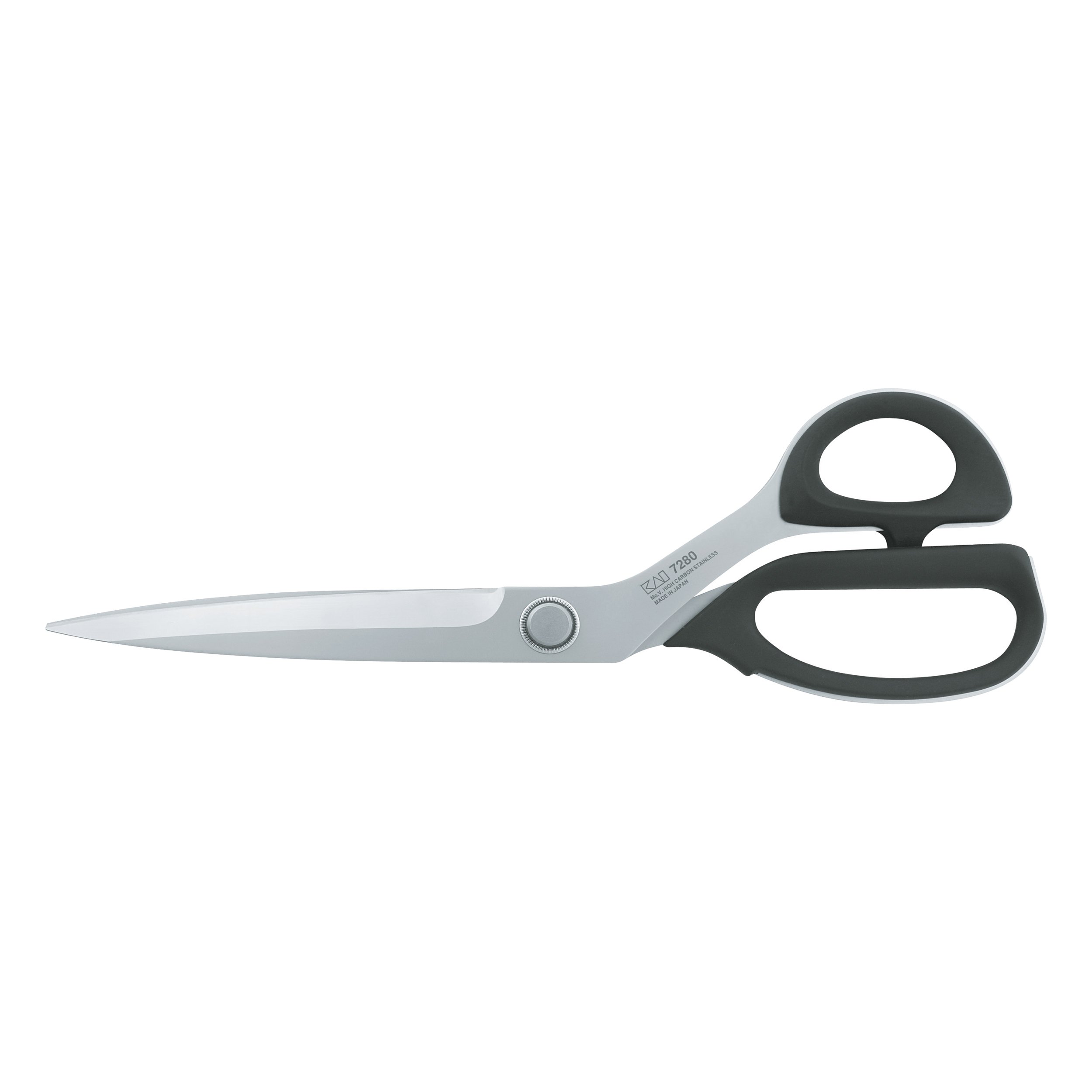 KAI Tijeras grandes Premium con microdentado y 28 cm de longitud total de la serie 7000 - Acero inoxidable AUS8A con 58 HRC, Tijeras universales de la más alta calidad