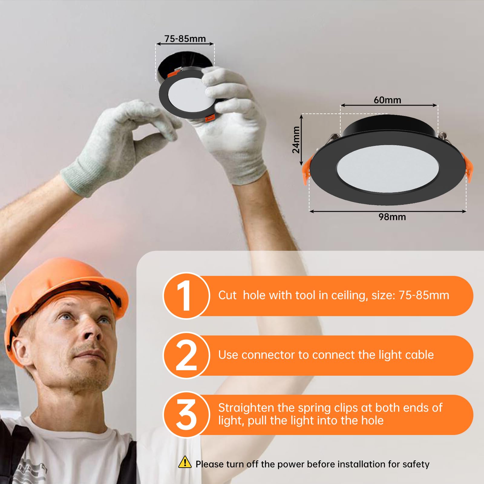 Tira de LED Bella Lp068 Pro, 72 W, 14,4 w/m, 12 V, 2700 K, Ip20, Bella