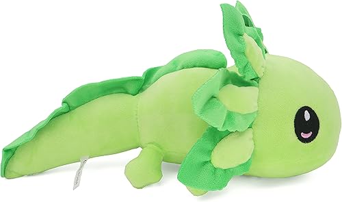 Miniatura 9 de Juguete de peluche de ajolotl, suave y lindo animal de peluche de ajolote de salamandra, regalo para niños y niñas