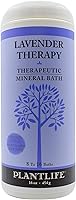 Vista 6 de Sal de baño mineral terapéutica para aliviar el estrés, 16 oz.