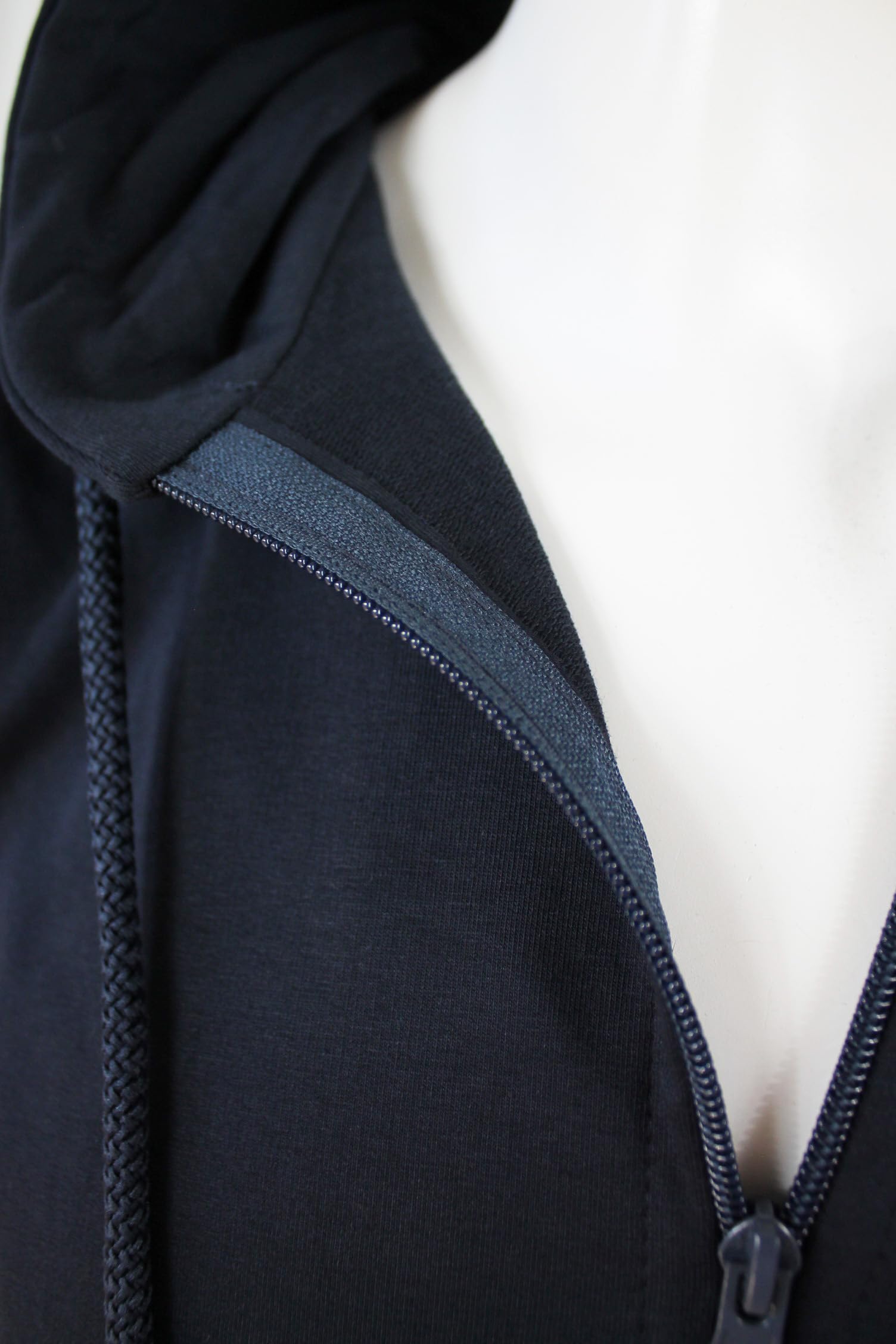 Vancouver Tuta Uomo Completa Cotone Garzato con Cappuccio, tinta unita Jogging Relax Attività Fisica, Leggera e Traspirante, Made in Italy
