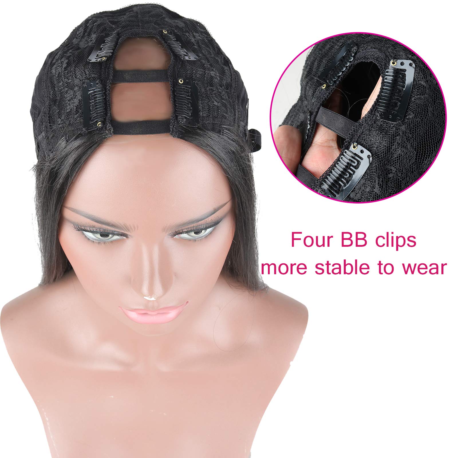 KRSI Body Wave U Part Wig for Women - Image 2