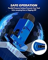 Vista 6 de Herramienta de esparcidor de puntales Orion Motor Tech, herramienta de esparcidor de suspensión universal con enchufe de transmisión de 3/8