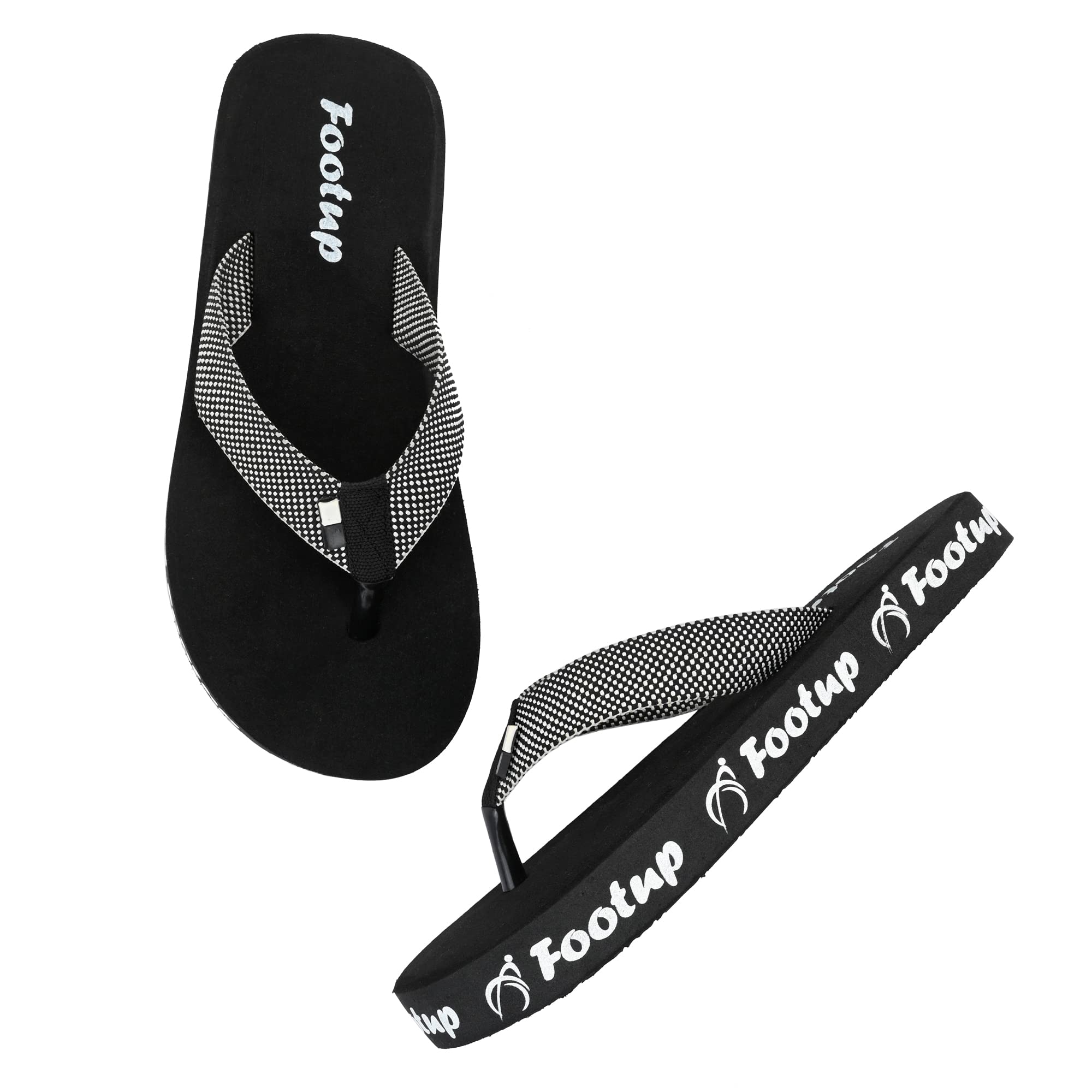 FOOT UP EVA Ultra Lightweighted and Comfortable All Seasons Outdoor Slippers for Men (Black, 8) (Slipper-393) (B0C7R62D2D) Amazon Price History, Amazon Price Tracker