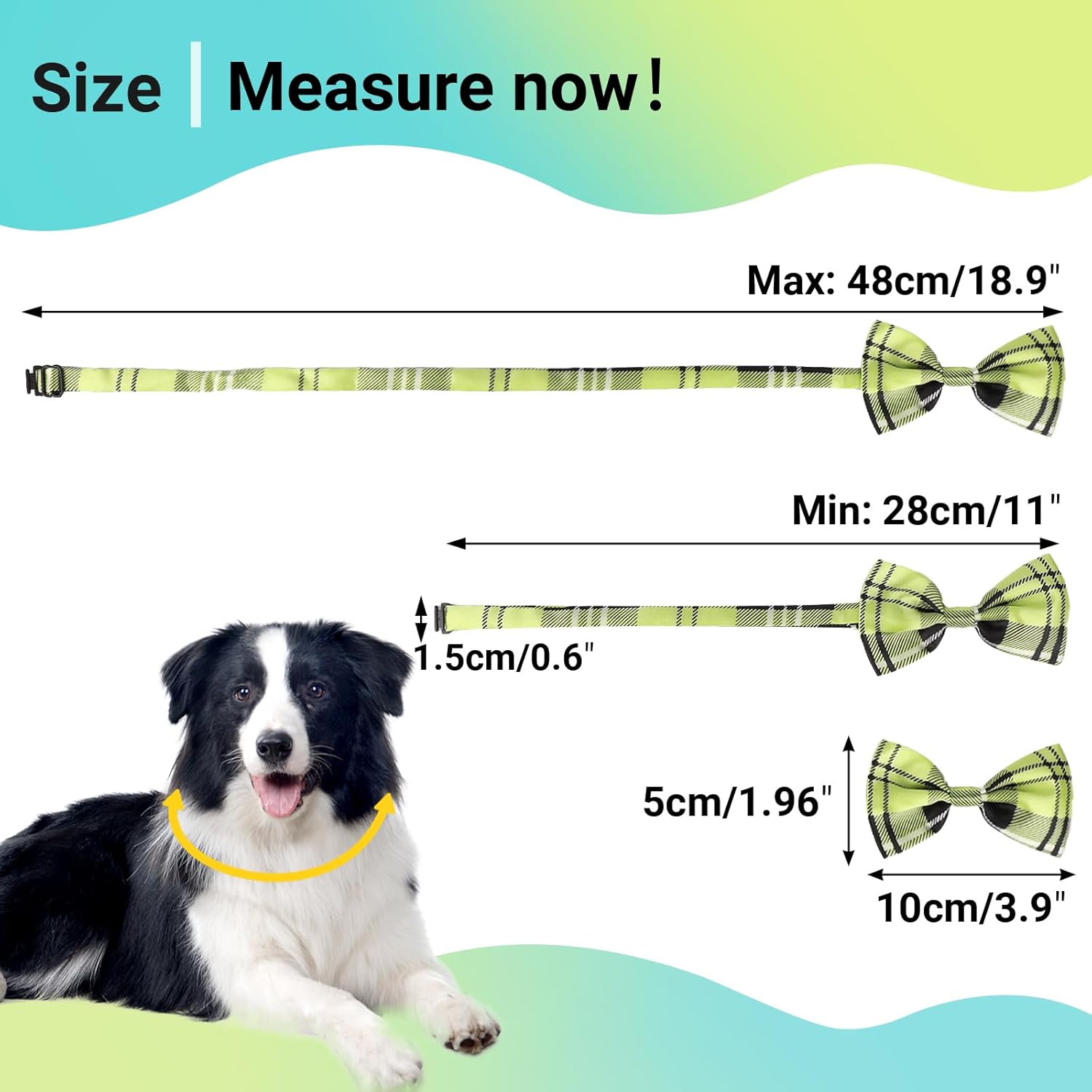 Segarty Bow Ties for Dogs, 80 Pack Dog Bowtie Collar, Adjustable Small Medium Pet Bowties Large Puppy Neck Bows Bulk Assorted Pets Grooming Accessories Birthday Wedding Party Holiday Festival