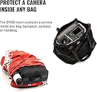 Vista 3 de Tenba BYOB 10 Camera Insert - Turns any bag into a camera bag for DSLR and Mirrorless cameras and lenses – Black (636-630)
