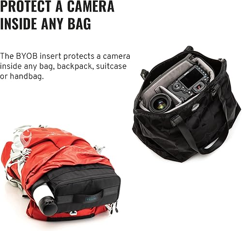 Miniatura 3 de Tenba BYOB 10 Camera Insert - Turns any bag into a camera bag for DSLR and Mirrorless cameras and lenses – Black (636-630)