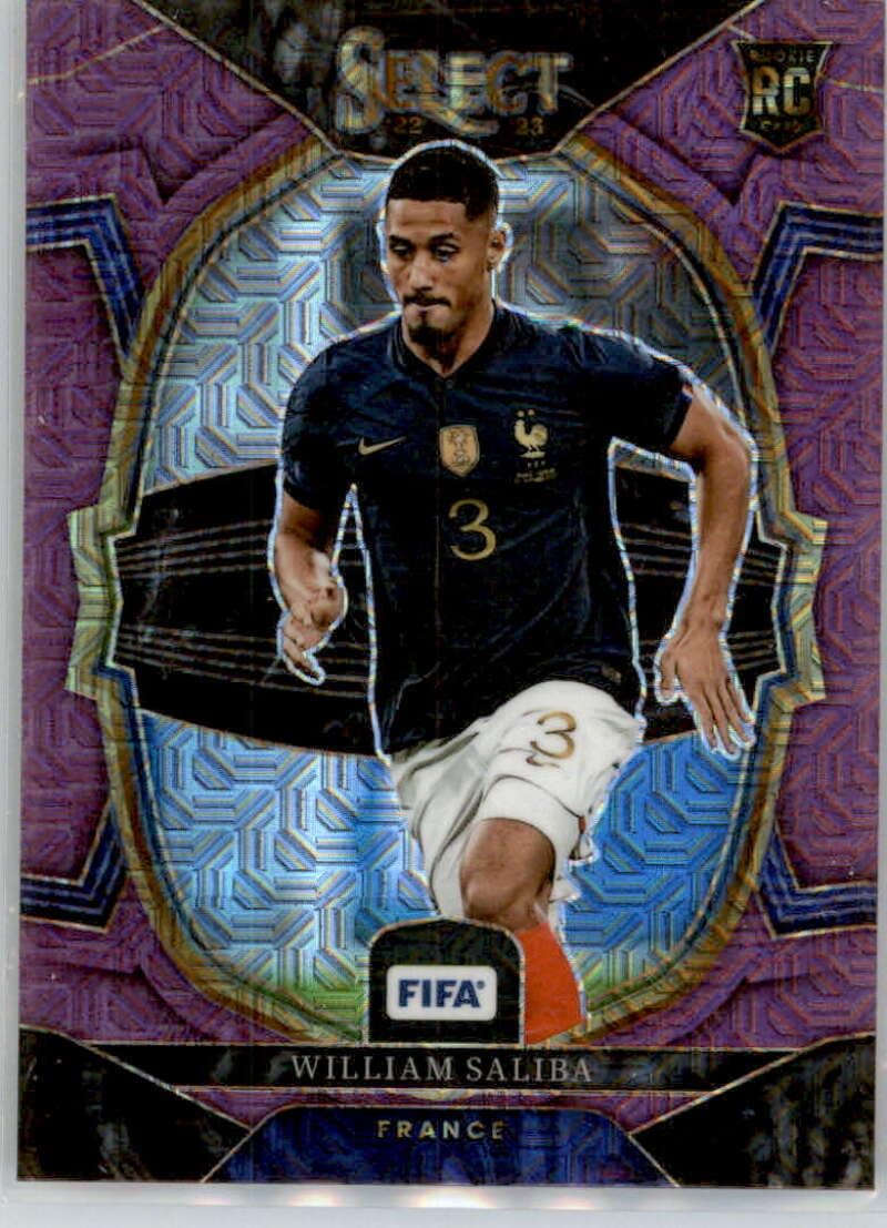 Amazon.com: 2022-23 Panini Select FIFA Purple Mojo #20 William