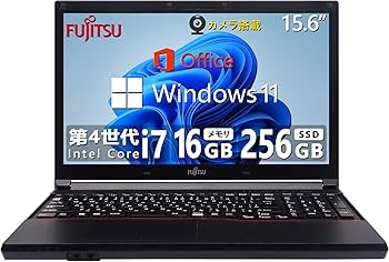 Amazon.co.jp: 【整備済み品】 富士通 ノートパソコン FMV