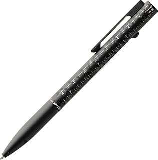 fisher space pen measure twice tactical space pen bolt action 標準 メートル法 定規 ボールペン ブラック インク ガラス ガラスブレーカーチップ ブレーカーチップ