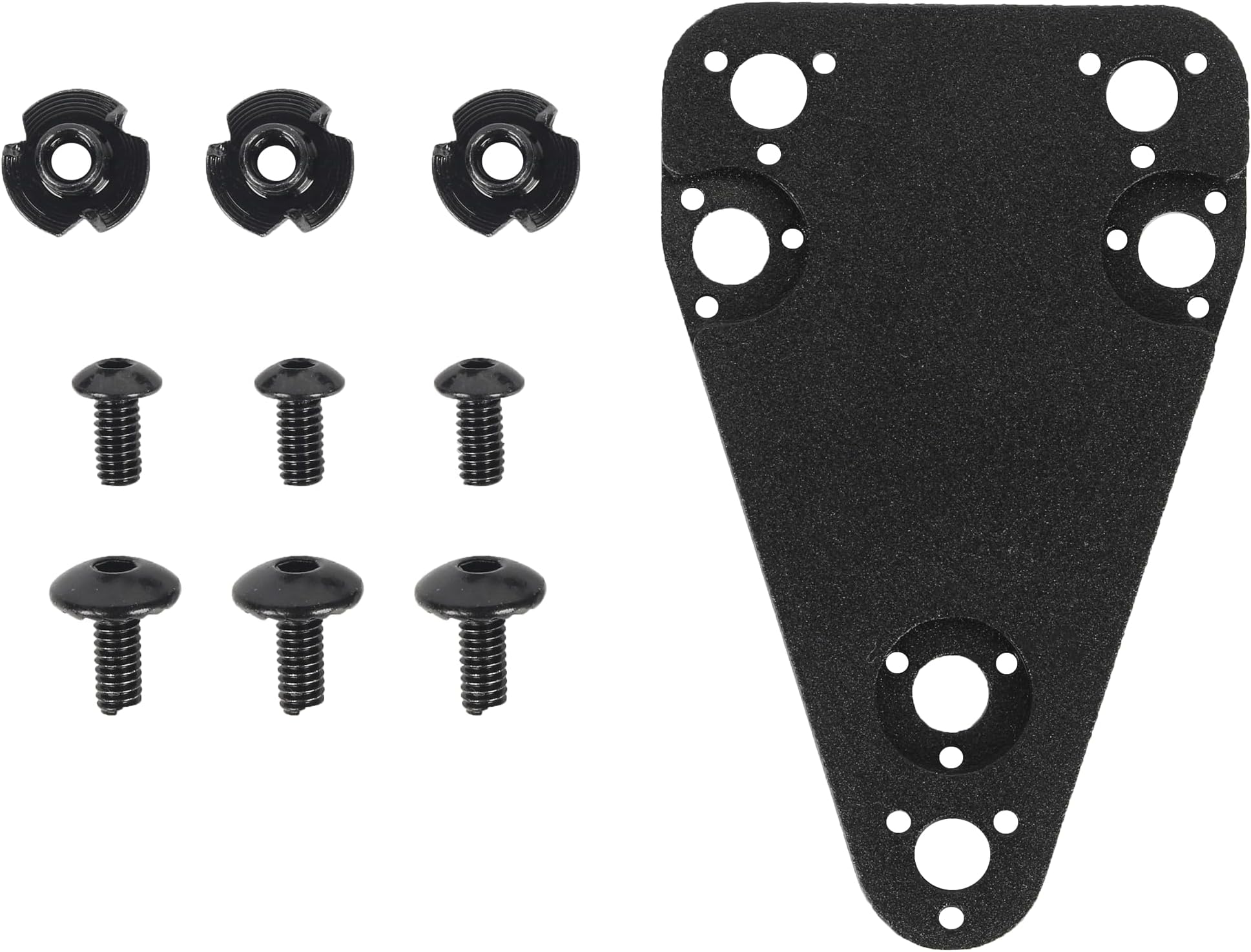 Universal Holster Adapter Kit Compatible with Blackhawk and Safariland Tactical Holsters – Versatile MOLLE Mount Drop Leg Platform Adapter Set for Duty Belt and Outdoor Use - Black