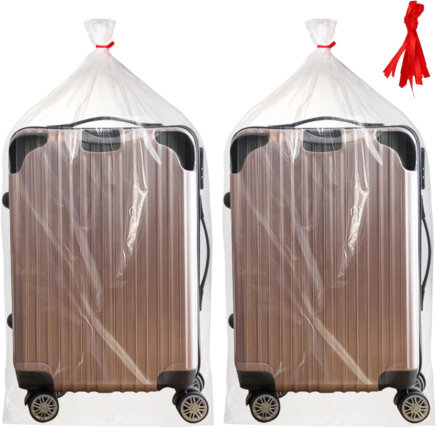 Fasmov 16 Pack Clear Giant Storage Bags, 40x60 Inches Jumbo