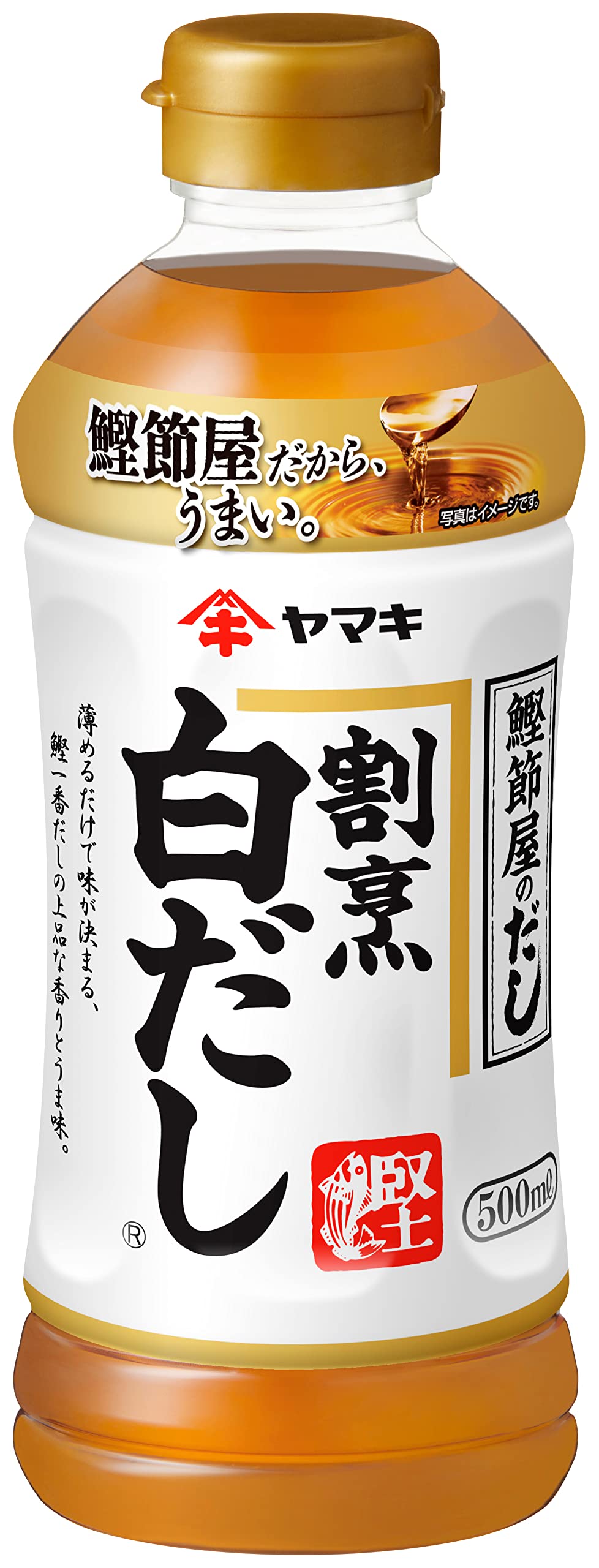 Amazon.co.jp: ヤマキ 割烹白だし 500ml : 食品・飲料・お酒