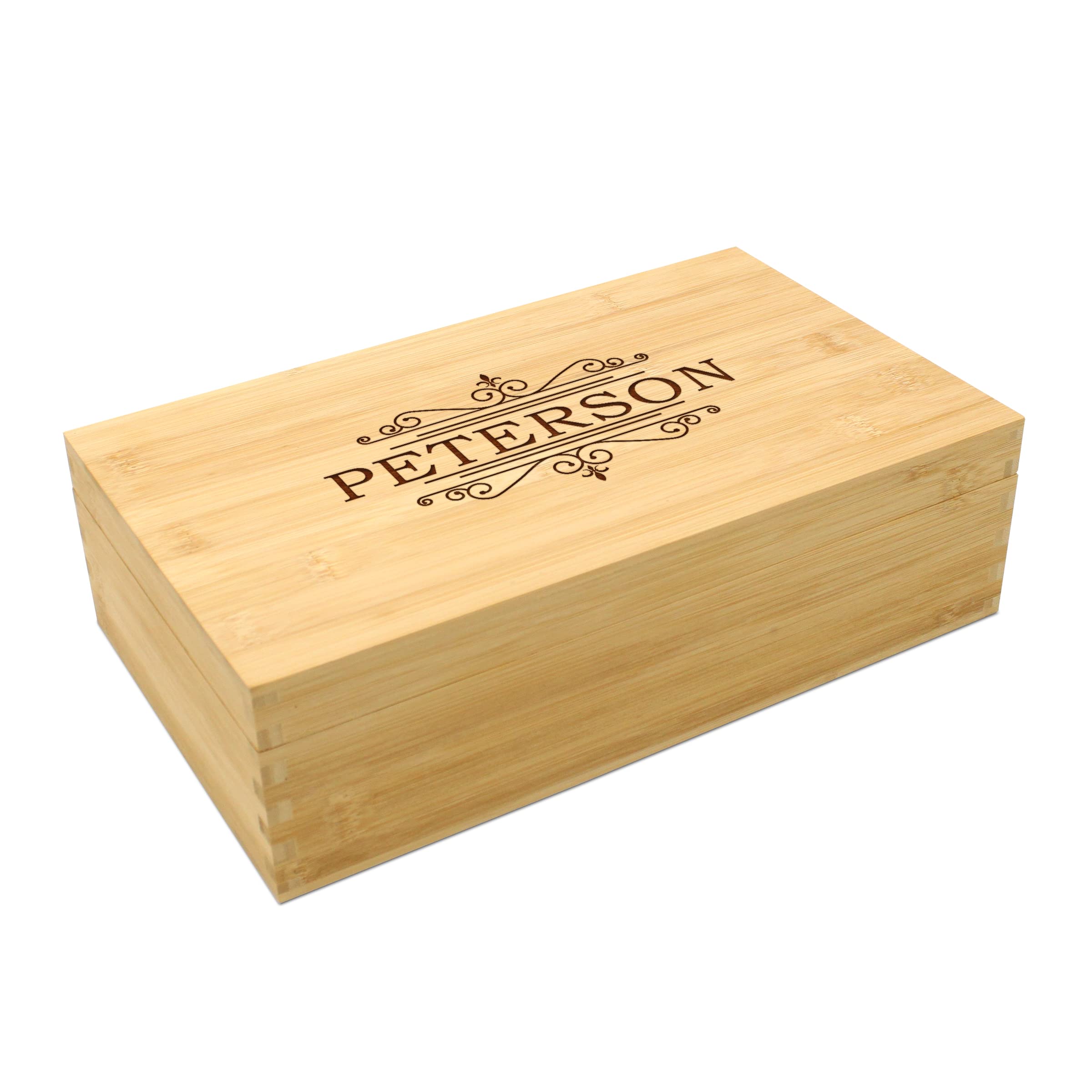 Hampton Studios Personalized Tea Bag Storage Box (4529)