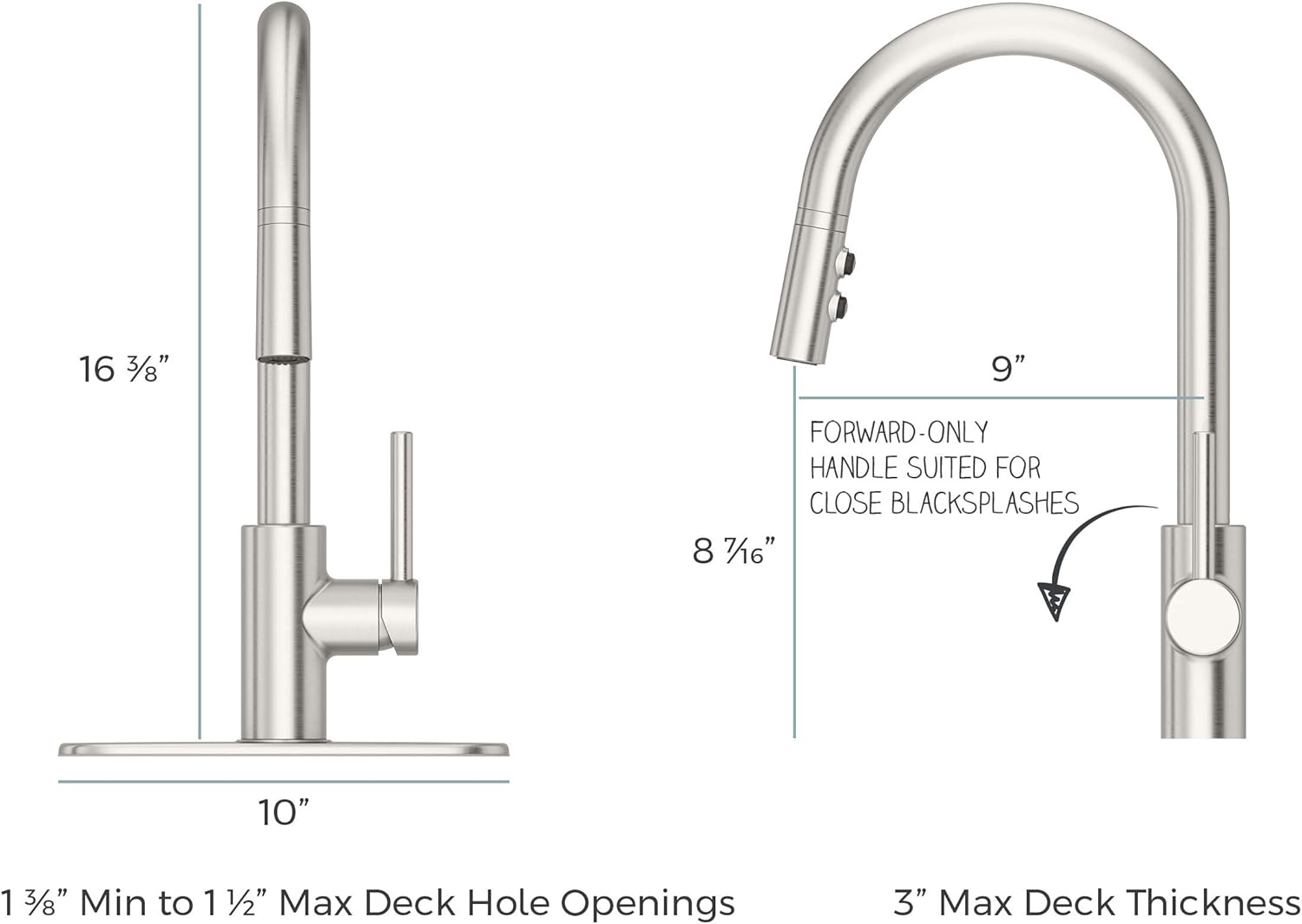 Exclusive Discount 🔥 Pfister LG529SAB Stellen 1-Handle Pull Down Kitchen Faucet, Matte Black Flash Deals - 40% OFF Pfister LG529SAB Stellen 1-Handle Pull Down Kitchen Faucet, Matte Black