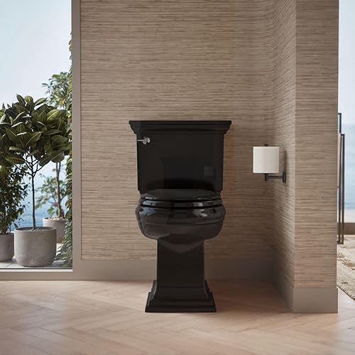 Miniatura 197 de KOHLER 4636-RL-0 Cachet ReadyLatch Asiento de inodoro alargado de cierre silencioso, color blanco