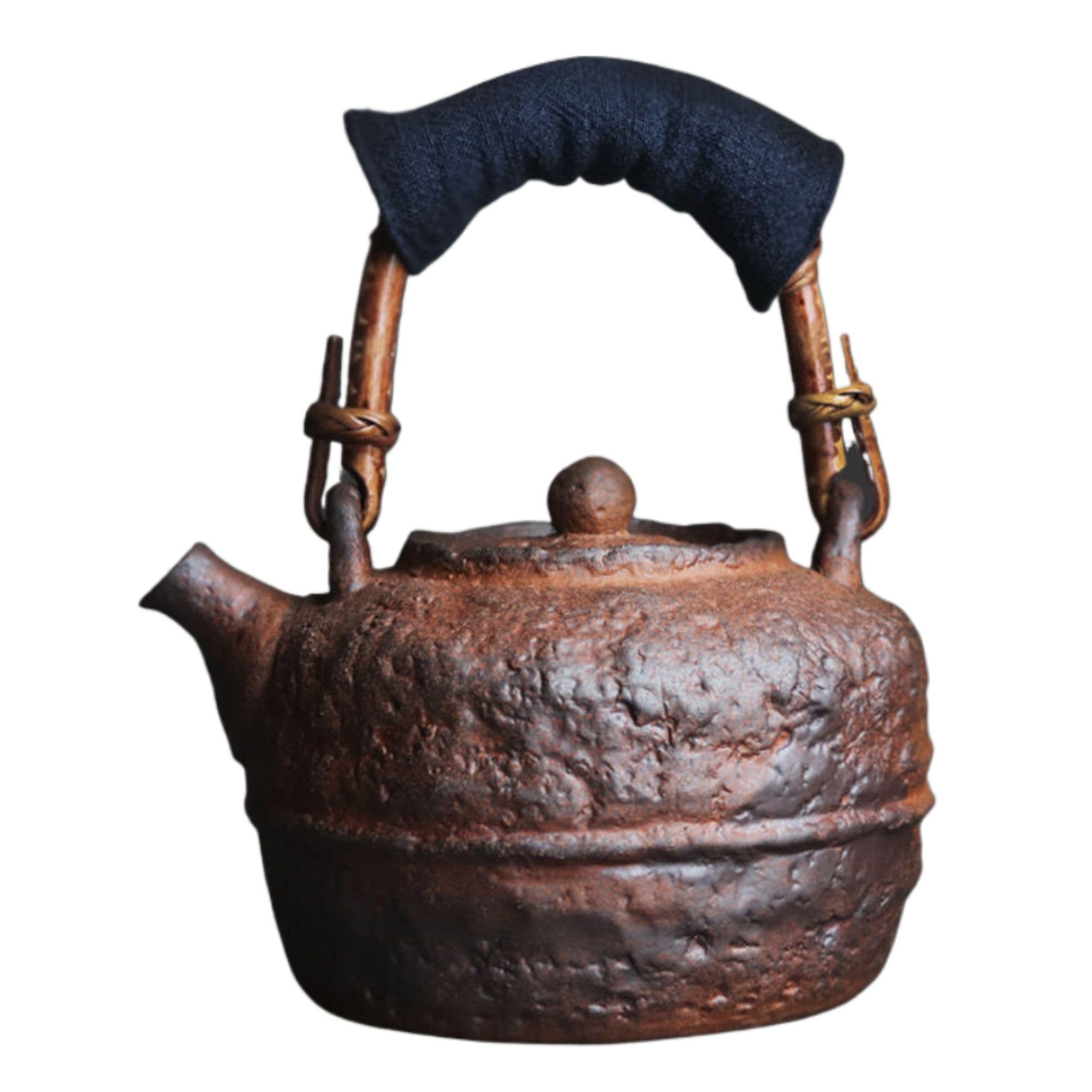 Style zen chinois poêle surround feu de charbon rustique - 2