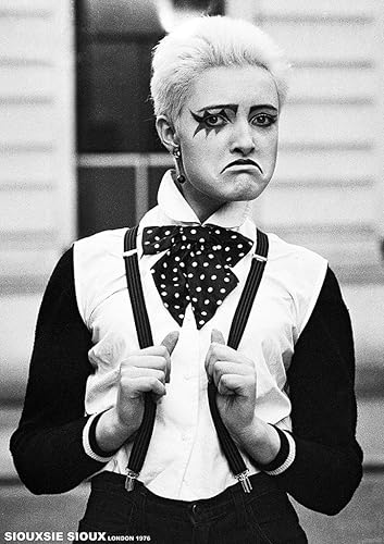 Siouxsie Sioux London 1976 álbum de música Rock Roll Vintage Cool Wall Decor Art Print Poster 23.5x33
