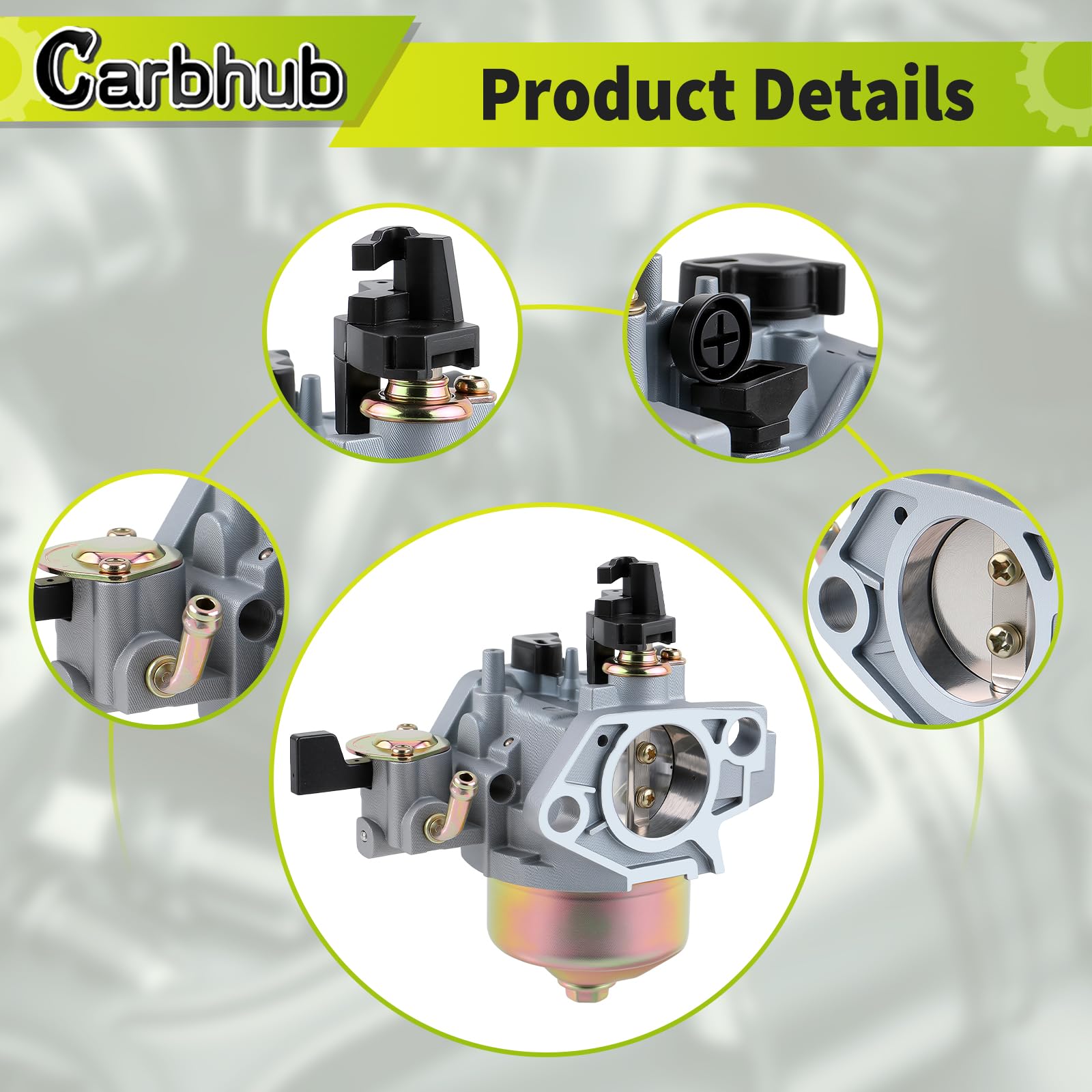 Carbhub GX390 Carburetor Replacement for Honda GX390 13HP 11HP