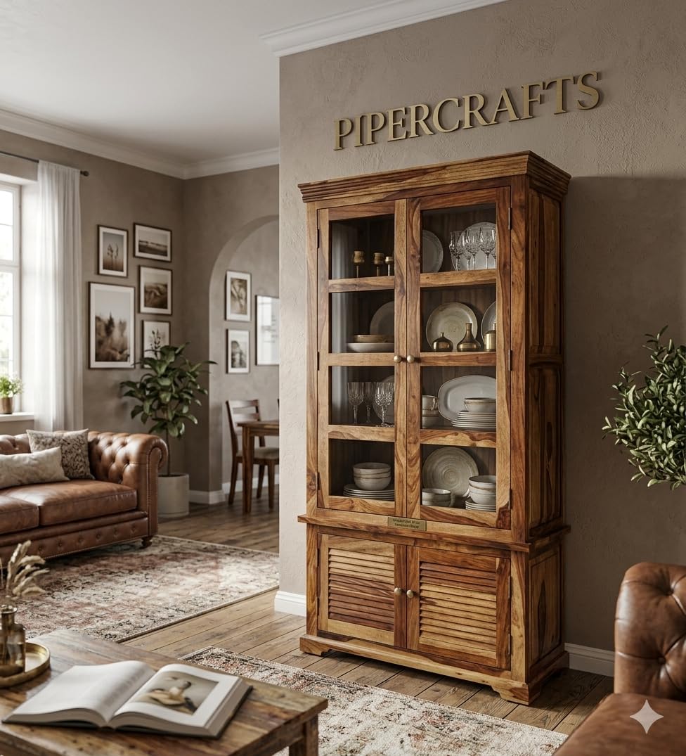 Sheesham Wood Book Shelf - Already Assembled - Bookshelf for Home - Book Rack for Study Room | Open Book Shelf for Office, Library, Bedroom, Living Room - Provincial Teak Finish-image-14