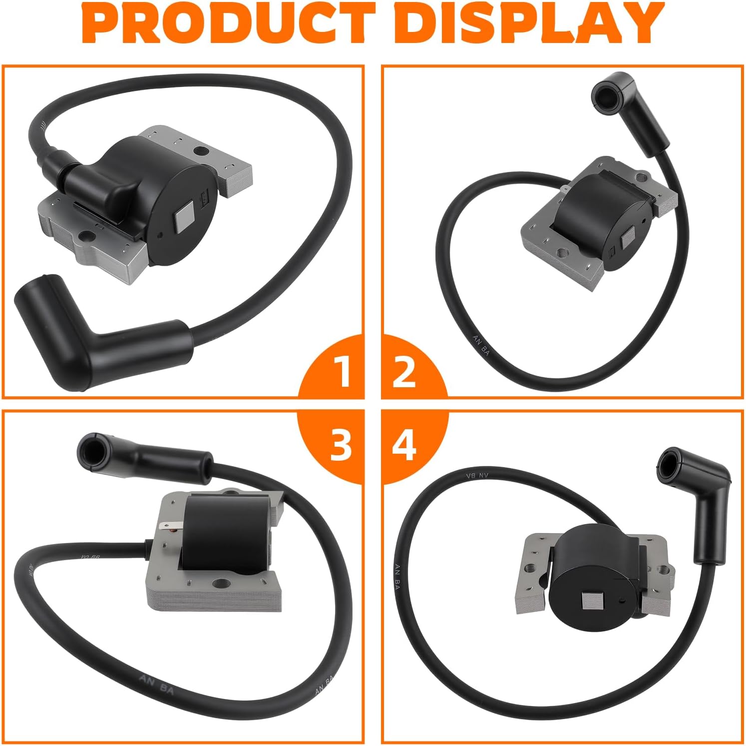 GoaMotors 4758403S Ignition Coil Fits for Kohler M16GT M16 M14 M12 M10 Replaces 4758402 4758401