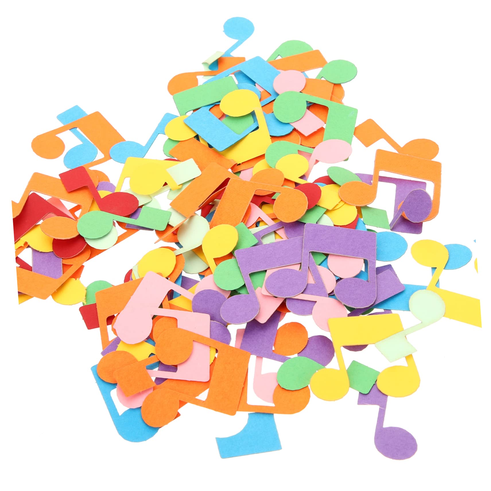 Abaodam 1000stücke Musiknoten Papier Streudeko Bunte Konfetti Für Hochzeiten Partys Und Feiern Für Scrapbooking Und Kreative Bastelprojekte