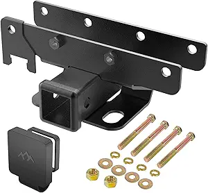 MY RUSTIC 2" Rear Trailer Hitch Receiver for Jeep Wrangler JL (2018–2023)