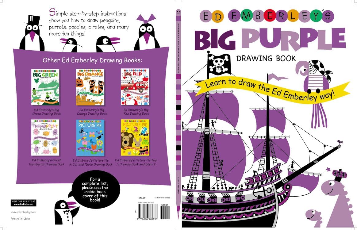 ED EMBERLEY'S BIG PURPLE DRAWING BOOK