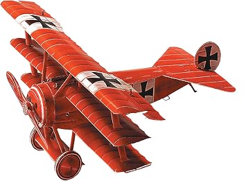 Fokker DR I Tri-plane Card Model