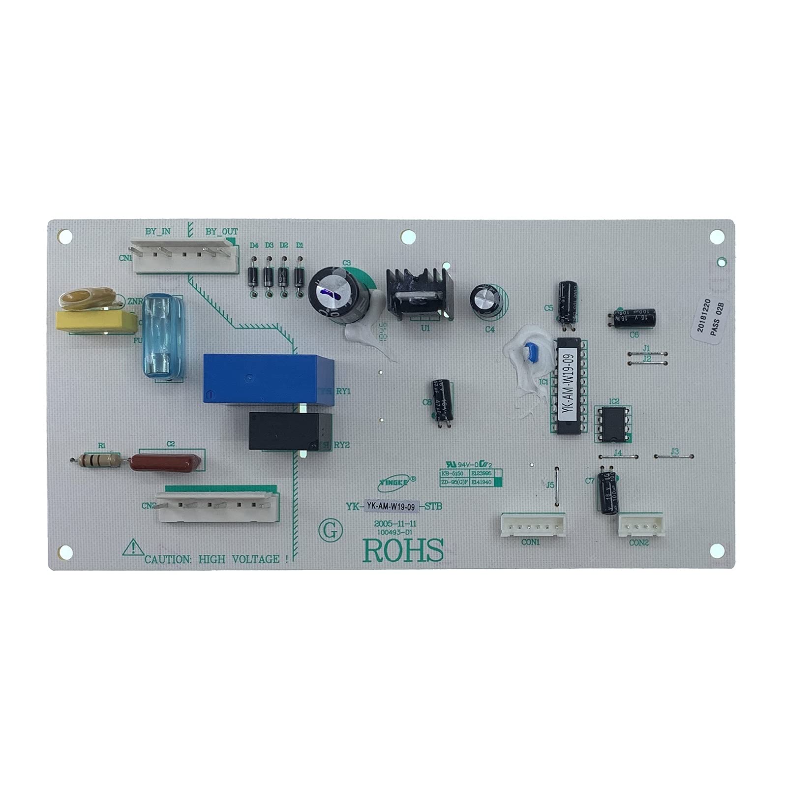YK-AM-W19-09 per BAUMATIC/KELVINATOR Frigorifero per Frigorifero PCB Scheda di Controllo YK-AM-W19-01-STB