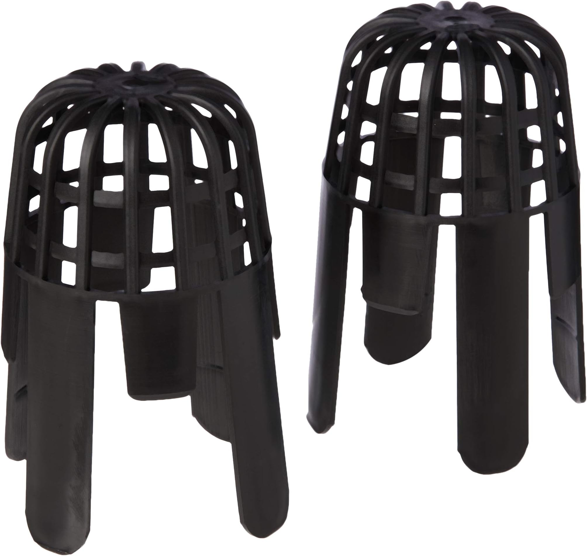 BH03114 (2-Piece) Gutter Balloon Outlet Guard, Black To Fit 68 mm Pipe - Pack of 2