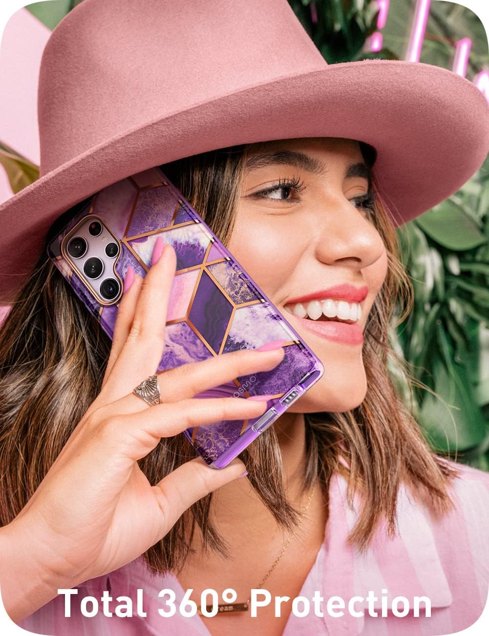 i-Blason Cosmo Series Case for Samsung Galaxy S23 Ultra 5g (2023 Release), Slim Full-Body Stylish Protective Bumper Case with Built-in Screen Protector (Ameth) - Image 7