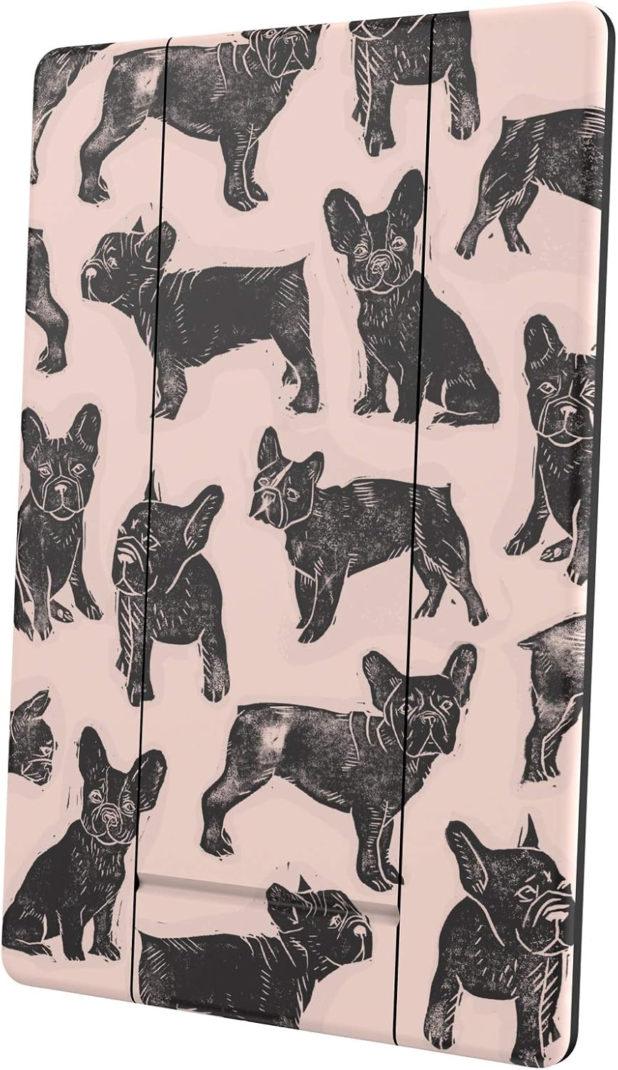Speck Products GrabTab Cell Phone Holder and Stand, Works With Most Cell Phones, Cases, PugStamps Pink