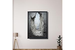 "White Wabi-Sabi" Wall Art: Minimalist Masterpiece for Modern Interiors