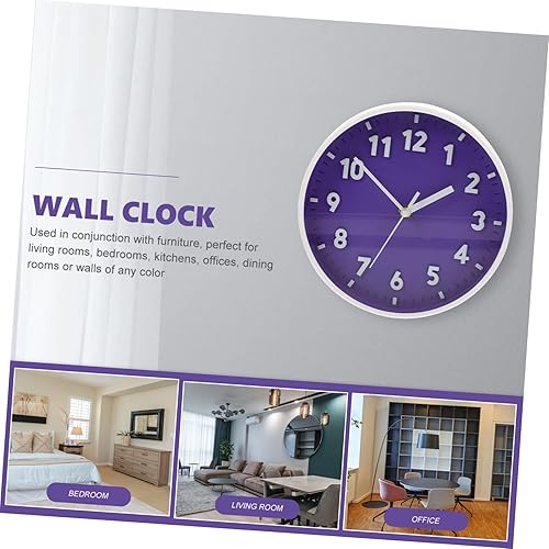 Miniatura 4 de Cabilock Reloj de pared Reloj moderno Reloj digital de Pared Farmhouse Reloj de baño Reloj de pared Mute Reloj de arte de pared numerado antiguo