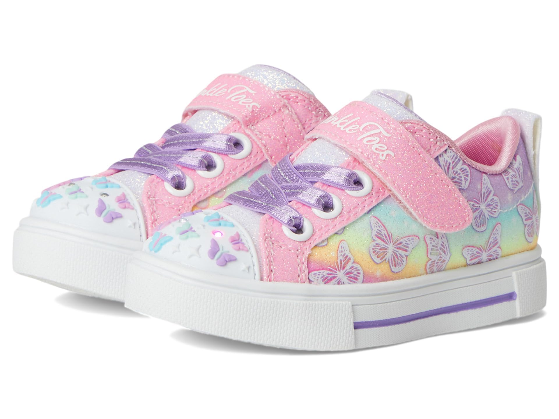 Skechers Girls' Twinkle Sparks - Ombre Flutte Sneakers